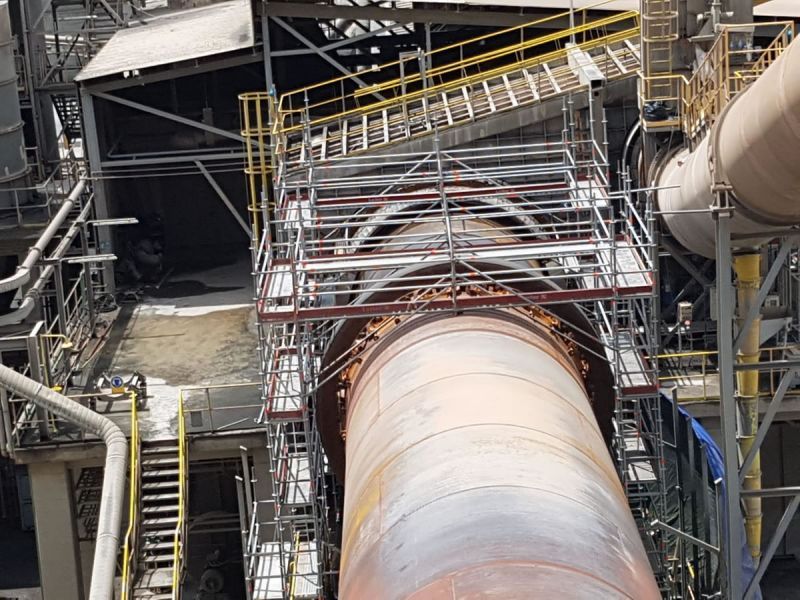 Andamios para la industria
